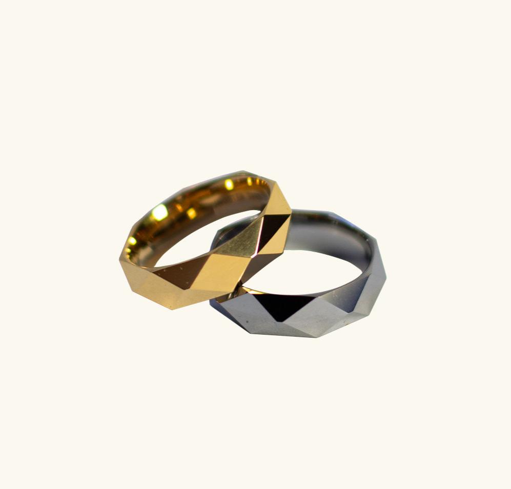 The Chevron Ring - Silver