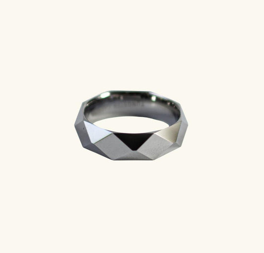 The Chevron Ring - Silver